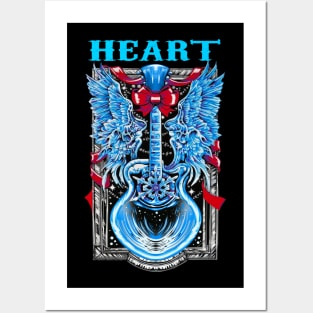 HEART BAND Posters and Art